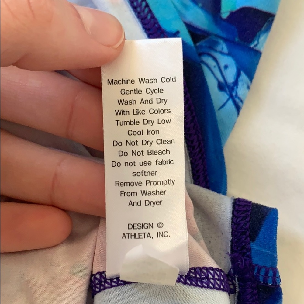 Athleta Multicolor Racerback Tank - Picture 6 of 6